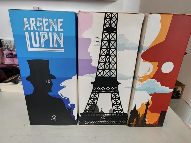 Box de livros Arsene Lupin