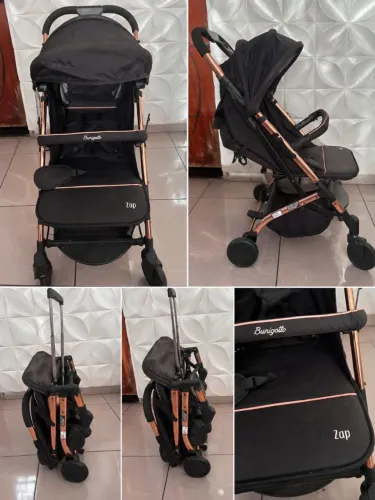 Carrinho de Bebê Burigotto Zap - Compacto e Dobrável
