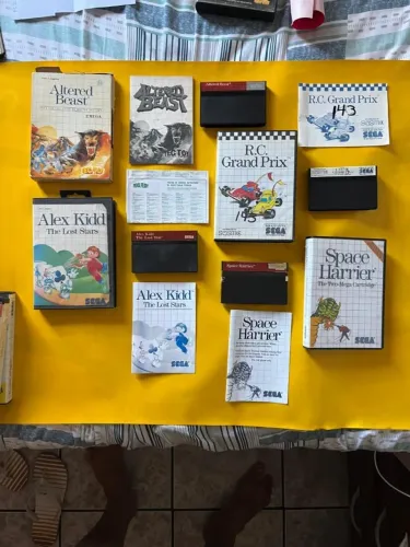 Jogos Master System 250,,00