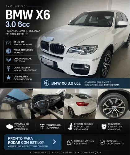 BMW X6 Xdrive 35I 3.0 306cv Bi-turbo 2014