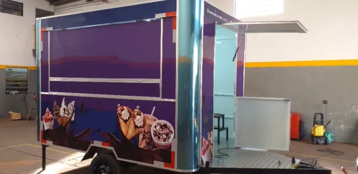 Trailer sorvete food