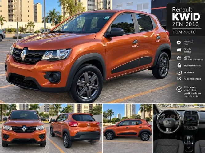 Renault Kwid Zen 1.0 Flex 12V 5P Mec. 2018