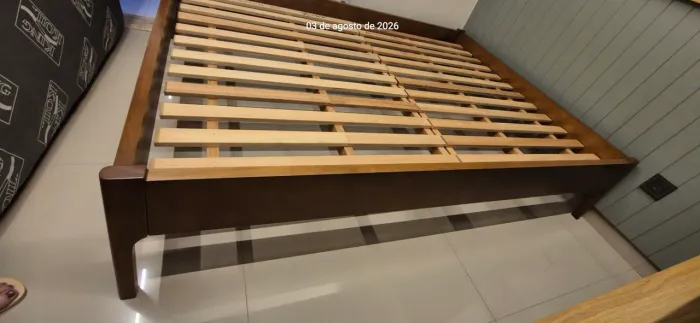 Cama casal com colchão