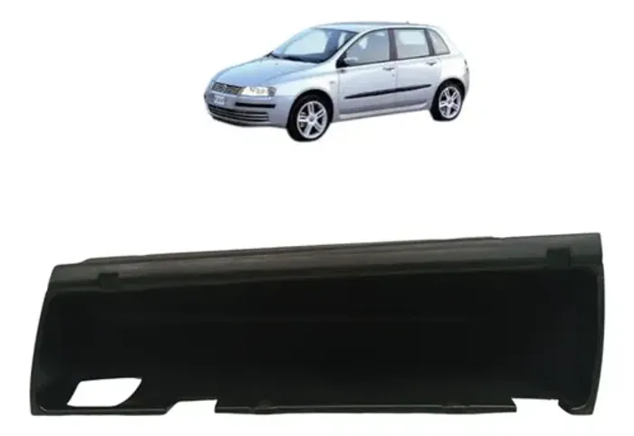 Acabamento Interno Porta Luvas Fiat Stilo 2008 Detalhe
