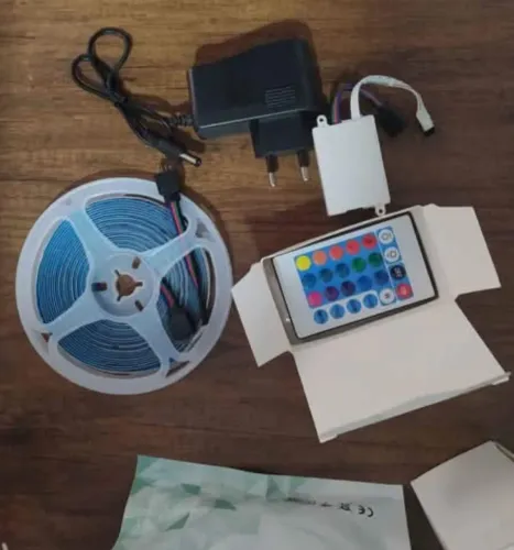 Fita led 5050 colorida kit completo
