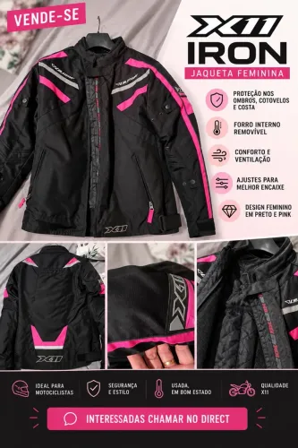 Blusa motociclista x11