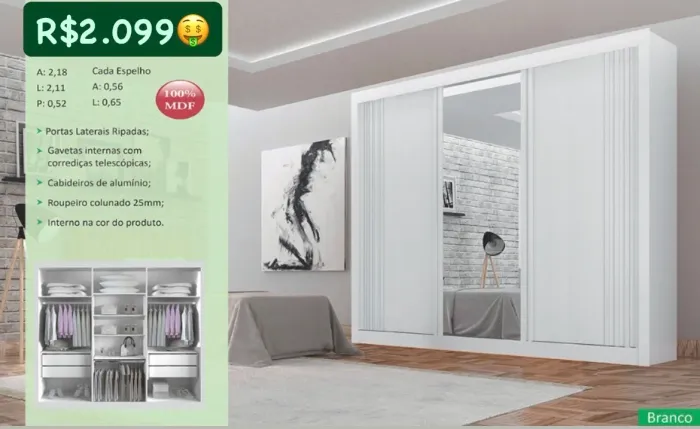 Guarda Roupa D9292