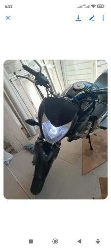 Cb 300 R com 68 mil km rodado cor azul petróleo 