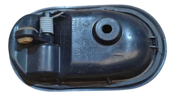 Maçaneta Int Diant Dir Renault Logan Duster 2011 A 2013 Preto Dianteira