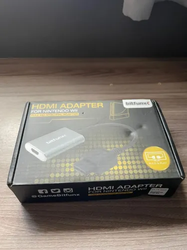 Adaptador Conversor Bitfunx Hdmi Para Nintendo Wii