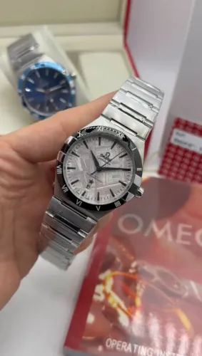 Omega Constellation Automático + Caixa Omega Completa