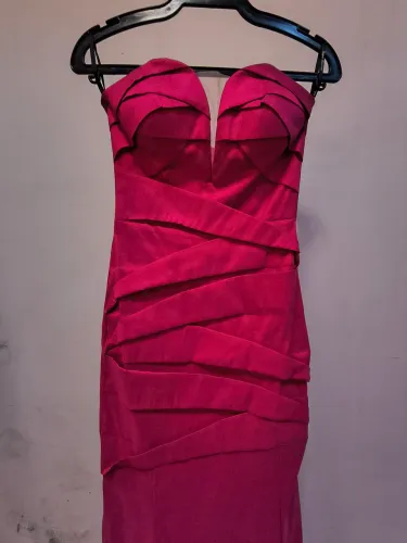 Vestido longo Rosa P