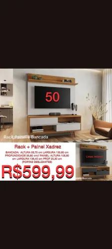 Rack + Painel Xadrez