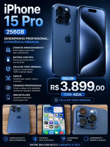 iPhone 15 pro 256gb