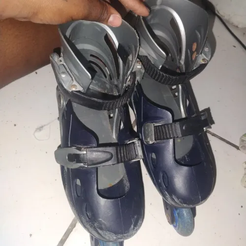 Patins sem proteção de dentro