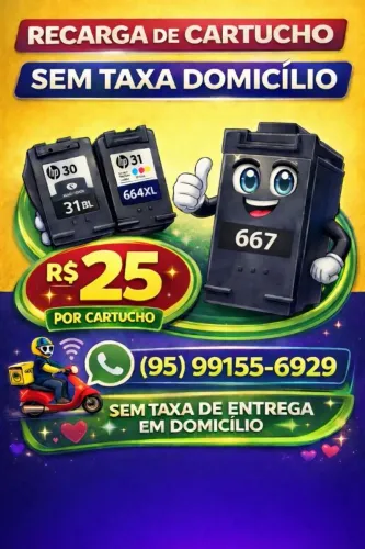 No conforto do seu lar recarga de cartuchos de impressoras 
