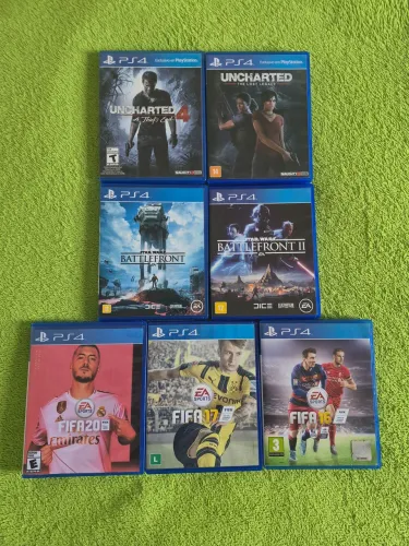 PS4 | 7 JOGOS | ACEITO OLX PAY 