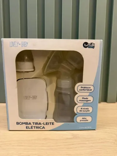 Bomba Tira Leite Materno Unik Baby Elétrica
