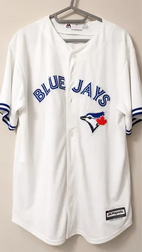 Camisa Toronto Blue Jays Original MLB Majestic Branca | Importada | Tamanho P 