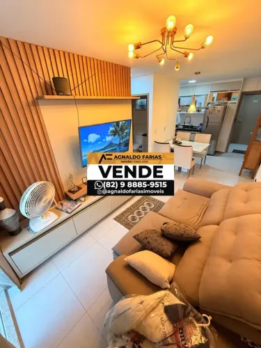 Vendo belíssimo quarto e sala mobiliado em Jatiúca - Maceió - AL