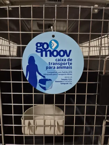 Caixa de Transporte Aéreo GoMoov Padrão IATA Tamanho M