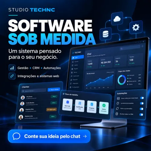 Desenvolvimento de Software Sob Medida e Sistemas Web