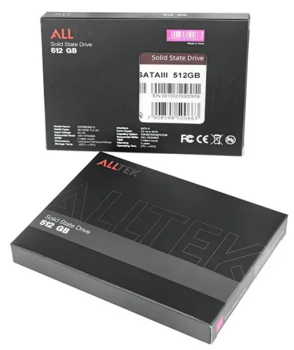 SSD Alltek 2.5 SATA III 6 Gbs - ATKSSDS | 512GB