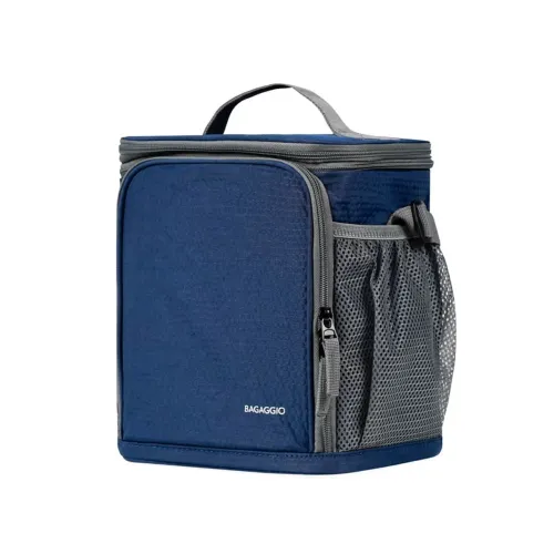 Lancheira Térmica Masculina Colmeia Azul