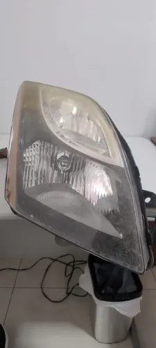 Farol Sentra 2007-2012 Dianteiro Direito Passageiro Máscara Negra Original Nissan Valeo