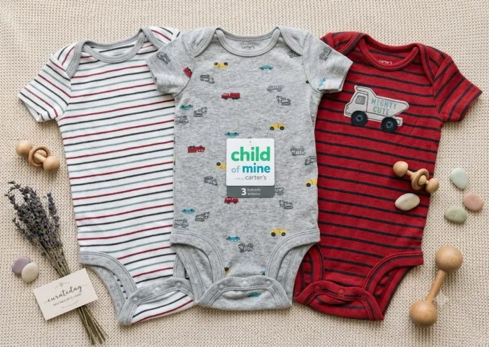 Kit Bodys Carters  manga curta