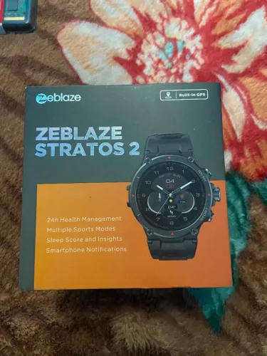 Relógio smartwatch Zeblaze Stratos 2 GPS - Praticamente novo!