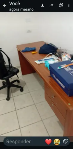Mesa p estudo de madeira pura 200
