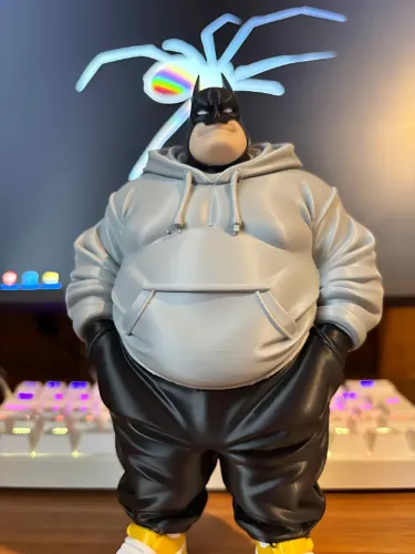 Action Figure Batman Gordo - Estilo urbano