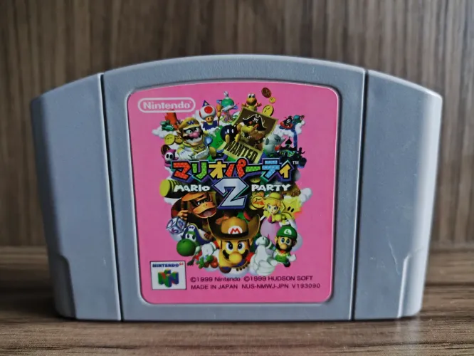 Jogo Nintendo 64 Mario Party 2 japones