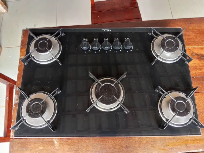Fogão Cooktop Fischer 5 bocas