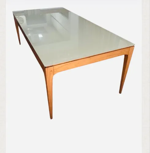 Mesa jantar de 8 lugares semi nova da líder móveis