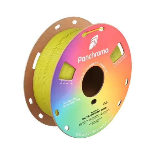 Filamento 3D Polymaker PLA Basic Panchroma - 1kg Verde Militar Army Light Green