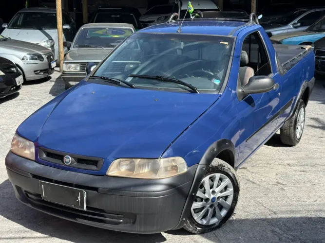 Fiat Strada Working 1.5 MPI 8V CE (álcool) 2002