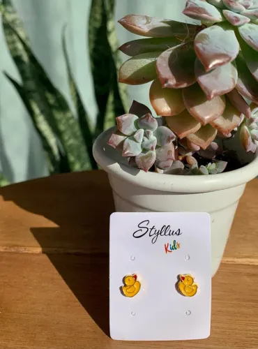 Brinco Infantil Patinho