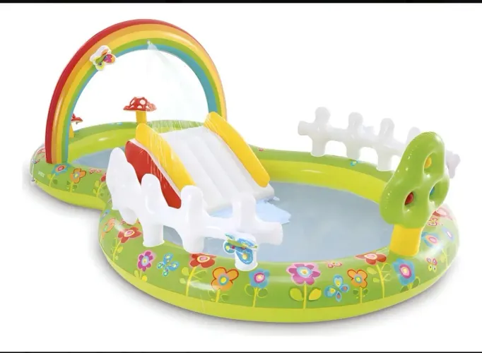 Piscina Inflável Playground Meu Jardim 450 Litros Intex