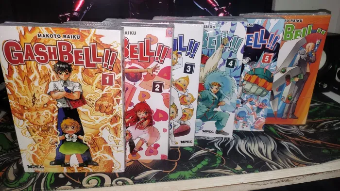 Mangá Gash Bell 1 ao 6