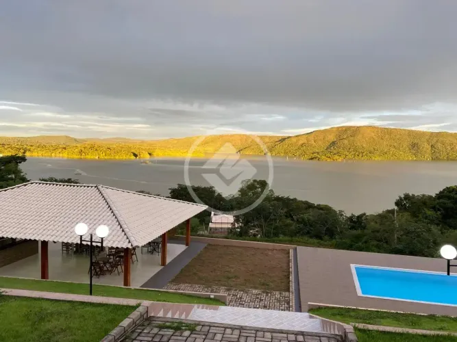 RANCHO À VENDA À BEIRA DO LAGO CORUMBÁ  6.120 M² | CALDAS NOVAS codigo: 381268