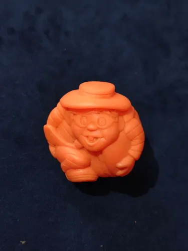 Boneco Turma do Ronald - bolinha Papa Burger - anos 90