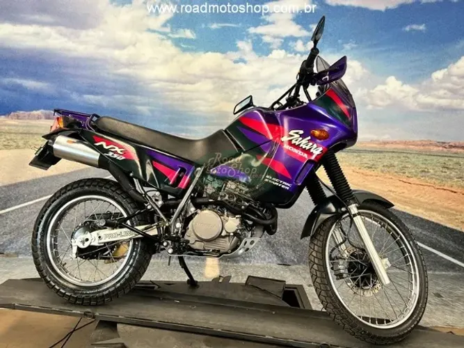 HONDA/NX 350 SAHARA Roxa - 1997 / 13.253Km