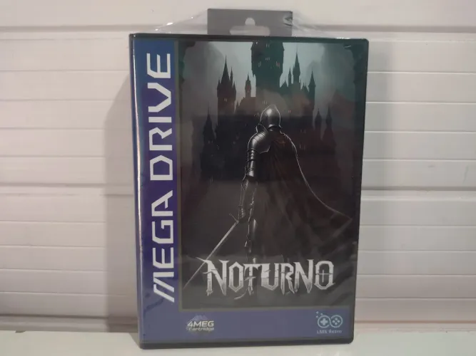 Noturno Mega Drive Primeira Edição versão do Desenvolvedor Lacrado.