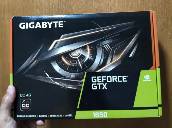 PLACA DE VIDEO GTX 1650 NOVÍSSIMA 