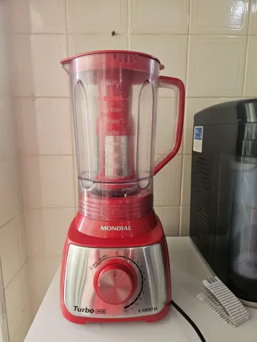 Liquidificador Mondial Turbo Inox 1100W - 220V