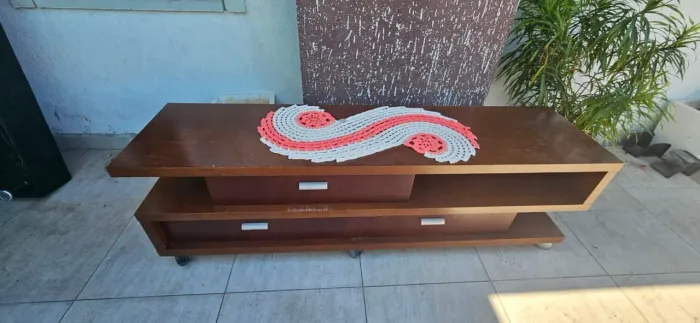 Rack de madeira