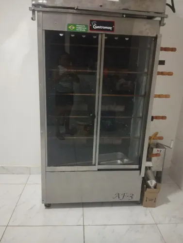 Máquina de assar frango deliciosos 