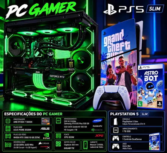 Pc gamer + PS5